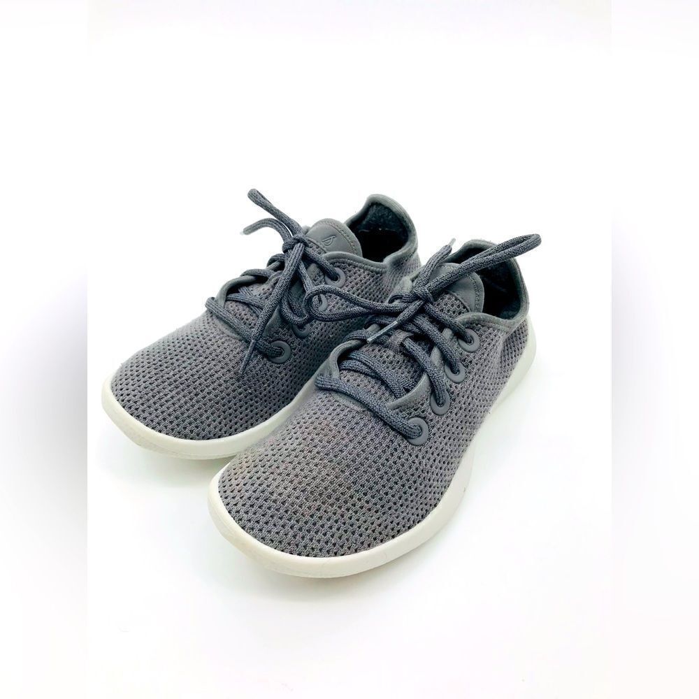 ALLBIRDS TR Tree Runner Sneakers Gray Casual Shoes Womens 7 Mesh Lace Up